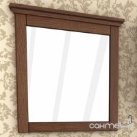 Зеркало для ванной комнаты Ваша Мебель Аква 80 коричневый
