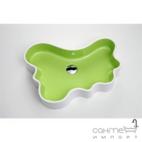 Раковина на столешницу Disegno Ceramica Splash Mini (SH05741001), цветная