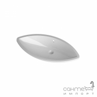Раковина під стільницю Disegno Ceramica Luna 82 (LU08240001), колір білий