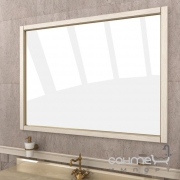 Зеркало для ванной комнаты Ваша Мебель Венеция 110 бежевый