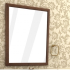 Зеркало для ванной комнаты Ваша Мебель Аква люкс 80 коричневый