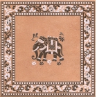 Плитка Kerama Marazzi Декор Казки Індії STGB635201 коричневий