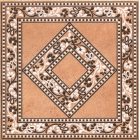 Плитка Kerama Marazzi Декор Сказки Индии STGB935201 коричневый