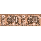 Плитка Kerama Marazzi Бордюр Казки Індії STGB765201 коричневий