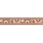 Плитка Kerama Marazzi Бордюр Сказки Индии STGB775201 коричневый