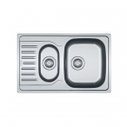 Кухонна мийка Franke Polar PXT 651-78 оборотна 101.0263.453 мікродекор