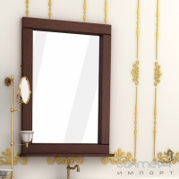 Дзеркало для ванної кімнати Ваші Меблі Дельфін 60 коричневий