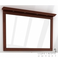 Зеркало для ванной комнаты Ваша Мебель Мрамор 150 коричневый
