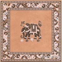 Плитка Kerama Marazzi Декор Сказки Индии STGB635201 коричневый