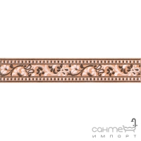 Плитка Kerama Marazzi Бордюр Сказки Индии STGB775201 коричневый