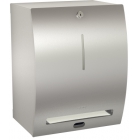 Сенсорный настенный дозатор бумажных полотенец для общественного санузла Franke Stratos STRX630 (7612210055553)
