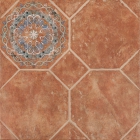 Плитка для пола декор Zeus Ceramica OCTAGON ROSSO 45x45 ZWX82D