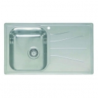 Кухонна мийка, врізний стандартний монтаж Reginox Diplomat 10 LEFT (лівостороння) Нержавіюча Сталь