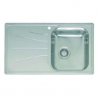 Кухонна мийка, врізний стандартний монтаж Reginox Diplomat 10 ECO RIGHT (правостороння) Нержавіюча Сталь