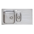 Кухонна мийка, врізний стандартний монтаж Reginox Diplomat 1.5 LEFT (лівостороння) Нержавіюча Сталь 950x500x180 мм