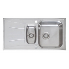 Кухонна мийка, врізний стандартний монтаж Reginox Diplomat 1.5 RIGHT (правостороння) Нержавіюча Сталь