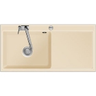 Керамічна кухонна мийка SystemCeram Mera 100SL FL (лівостороння) спеціальні кольори