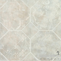 Плитка для підлоги Zeus Ceramica OCTAGON BIANCO DECO 45x45 ZWXV81