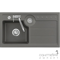 Керамічна кухонна мийка SystemCeram Sinus 87 AL (лівостороння) стандартні кольори