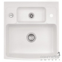 Керамічна кухонна мийка SystemCeram Centra 60 600 мм стандартні кольори