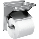 Настінний тримач туалетного паперу з попільницею та з кришкою Franke Chronos BS678 (7612210015052)