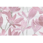 Плитка настенная декор Kerama Marazzi Сады Форбури Крокус розовый обрезной панно 2-элементное 13012RAB3F