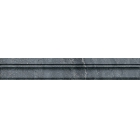 Плитка настенная фриз Kerama Marazzi Багет Виндзор темный обрезной BLC003R