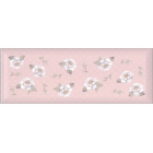 Плитка настенная Kerama Marazzi Веджвуд Цветы розовый грань 15032 N