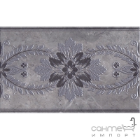 Настінна плитка декор Kerama Marazzi Марміон сірий MLDD046242