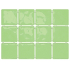 Плитка Kerama Marazzi Оранжерея Сезоны зеленый, полотно 30х40 из 12 частей 1237