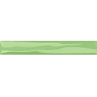 Плитка бордюр Kerama Marazzi Оранжерея Олівець хвиля зелений 403