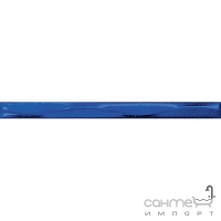 Плитка бордюр Kerama Marazzi Английский Делфт Карандаш волна синий 160