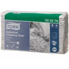 Нетканый материал для удаления масла и жира в салфетках Tork 520378 серый