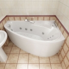Гидромассажная ванна с врезным смесителем Triton Пеарл-Шелл левая