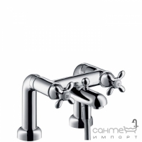 Змішувач на край ванни, з двома рукоятками, хром Axor Carlton 17470000