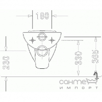 Унитаз подвесной Duravit D-Code 221009