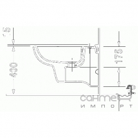 Биде подвесное Duravit D-Code 223715