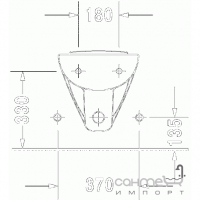 Биде подвесное Duravit D-Code 223715