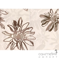 Плитка Cersanit Карина пано декор (цветы)