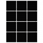 Плитка Kerama Marazzi Конфетти черный, полотно 30х40, 1149