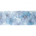 Плитка Kerama Marazzi Декор Челсі блакитний, B14577000 (квіти)