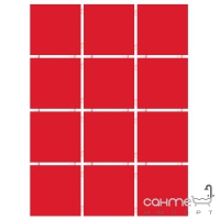 Плитка Kerama Marazzi Конфетті червоний, полотно 30х40, 1150