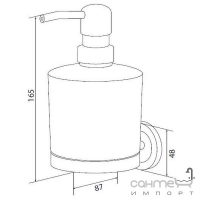 Стеклянный диспенсер для жидкого мыла AM.PM Serenity, A4036900