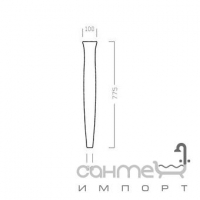 Ножки к раковине Hatria Dolcevita Y0FN (100x100x775mm)