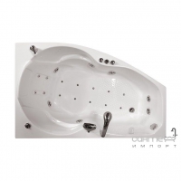 Гідромасажна ванна з врізним змішувачем Triton Бриз права