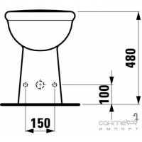 Біде Laufen Vienna comfort 3047.1