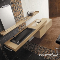 Плитка Kerama Marazzi Кимоно F16916162 Бордюр Журавли