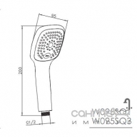 Ручной душ Imprese W095SQ1