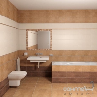 Плитка Kerama Marazzi Аллигатор коричневый,4524