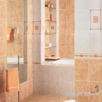 Плитка Kerama Marazzi Бордюр Башкирія жовтий, D893/8050